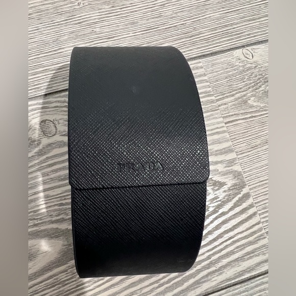 Prada 2009 Sunglasses Brown Tortoiseshell Square Oversized Gradient Lens Vintage - Picture 8 of 11